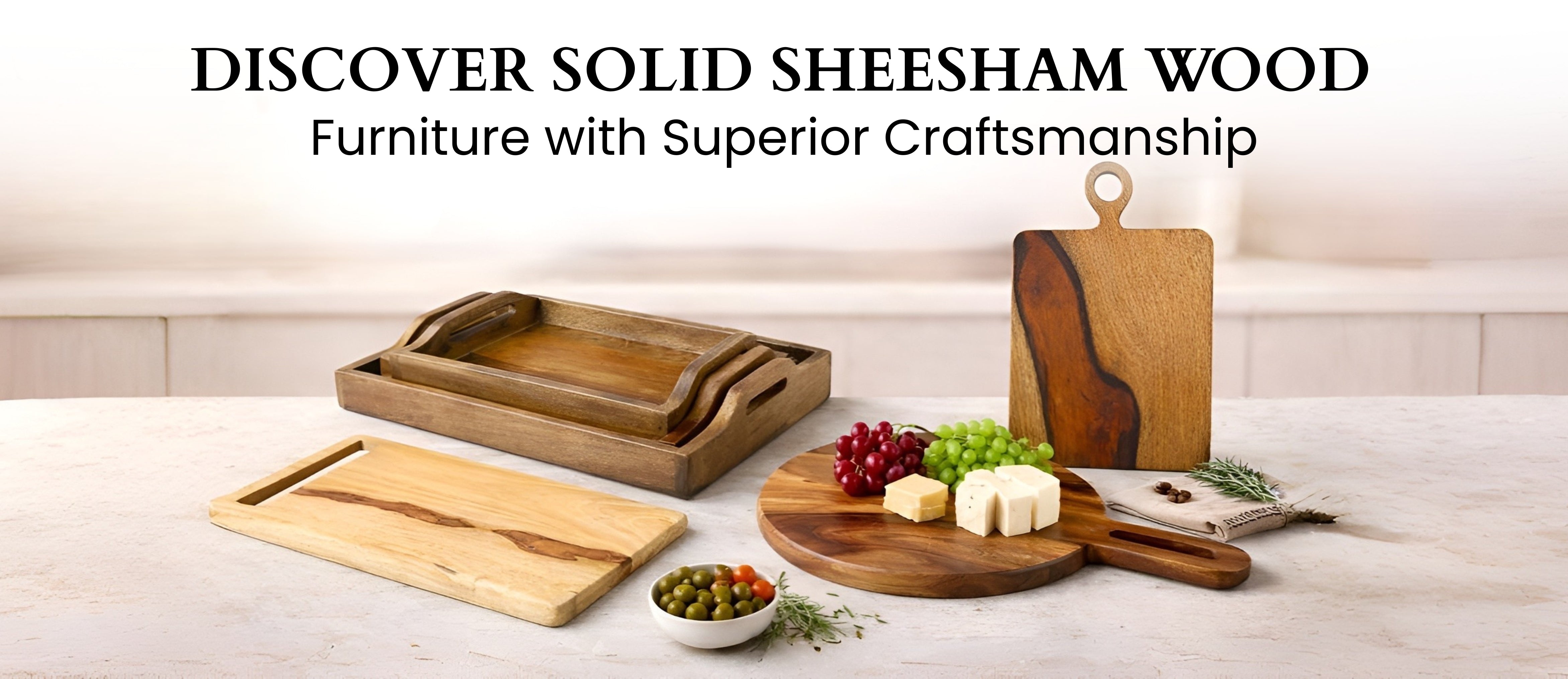 Discover Solid Sheesham Wood Furniture with Superior Craftsmanship